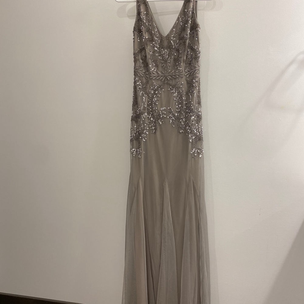 Adrianna Papell beaded dress